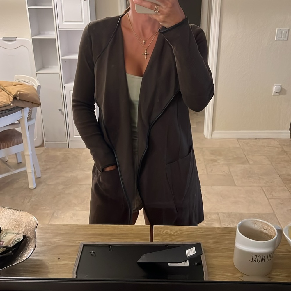 Zara Knit blazer overcoat/cardigan